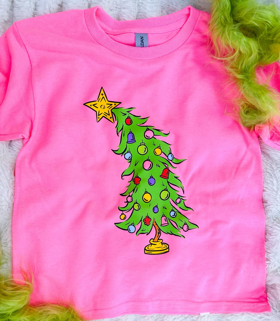Who Christmas Tree Graphic Tee | Cornell's Country Store