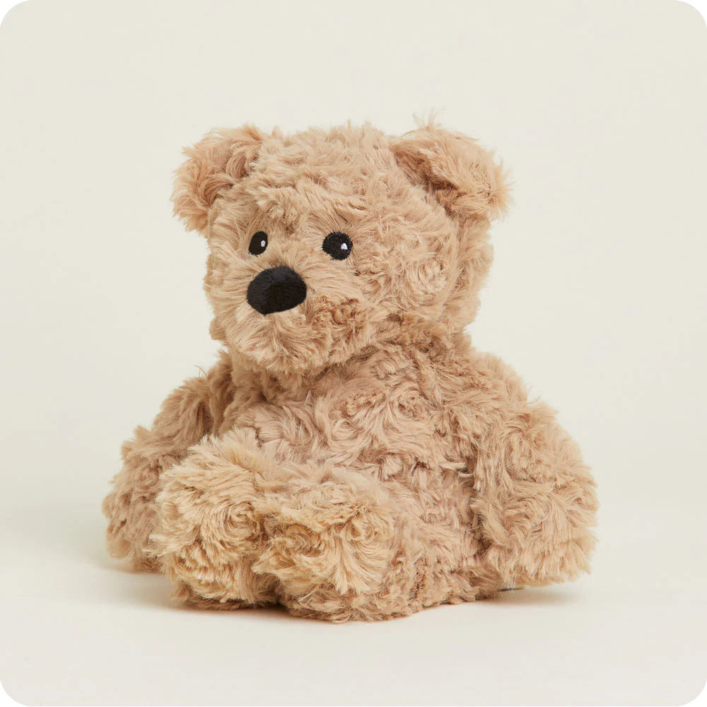 Brown Curly Bear Warmies Junior | Cornell's Country Store