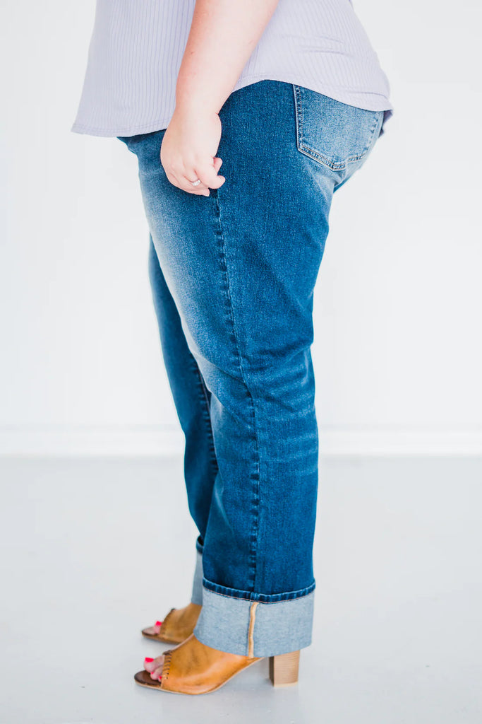 Non Distressed Straight Leg Boyfriend Jeans | Cornell's Country Store