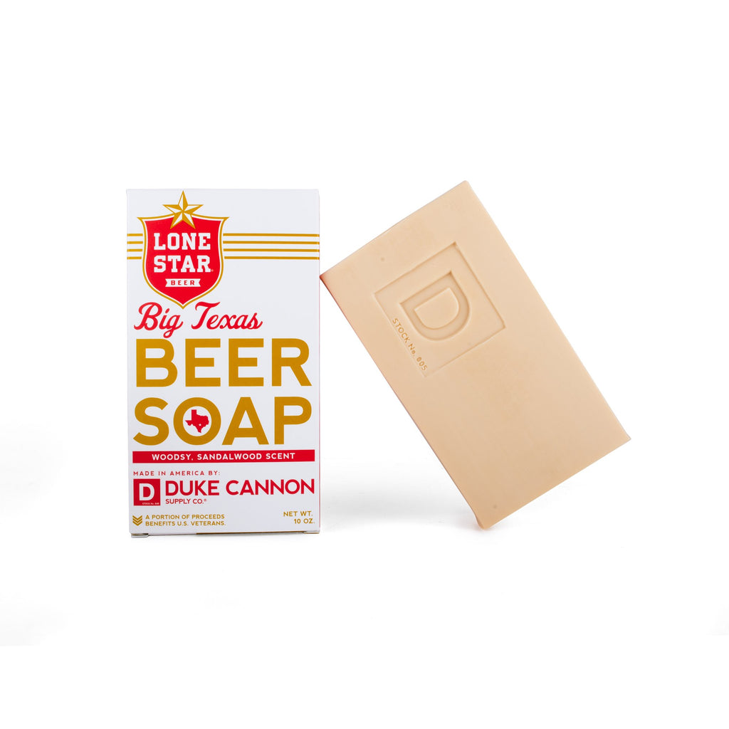 Duke Cannon Big Texas Lone Star Beer Soap | Cornell's Country Store