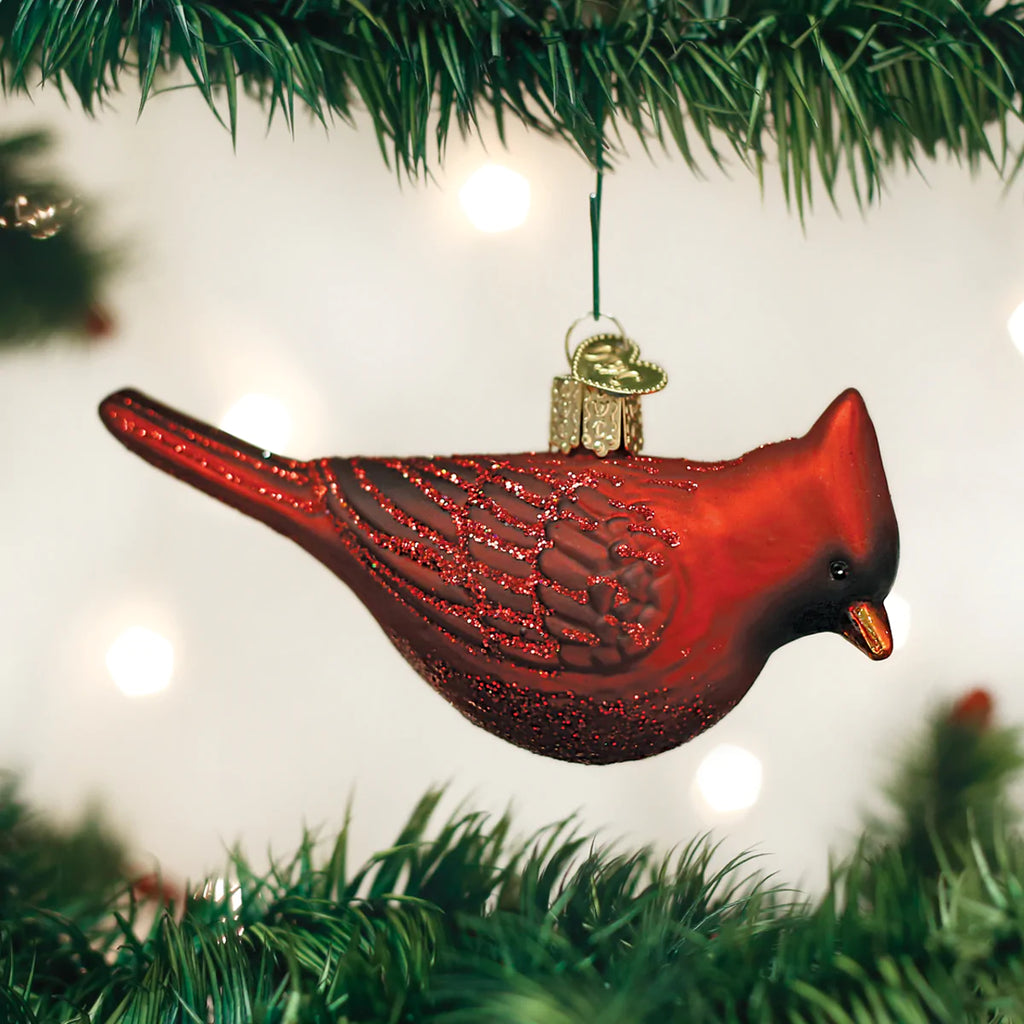 Old World Christmas Northern Cardinal | Cornell's Country Store