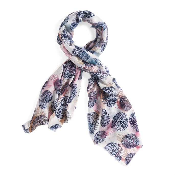 Odelia Oblong Summer Scarf - Blue | Cornell's Country Store