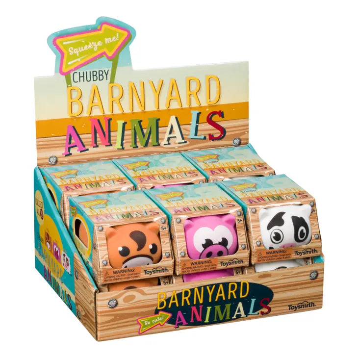 Chubby Barnyard Animals | Cornell's Country Store