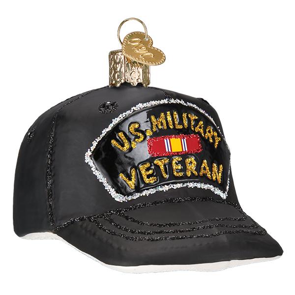 Old World Christmas Veteran Cap Ornament | Cornell's Country Store
