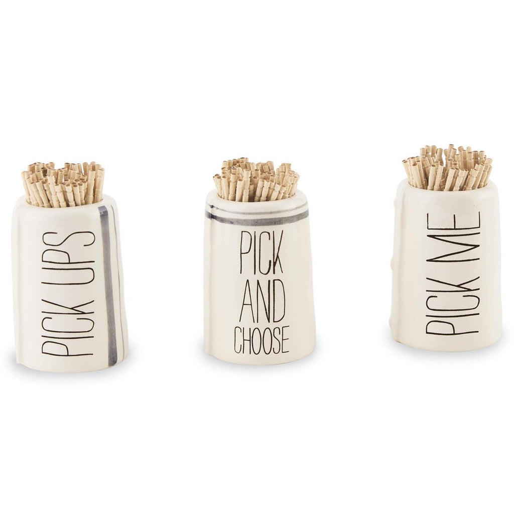 Mud Pie Toothpick Holder | Cornell's Country Store