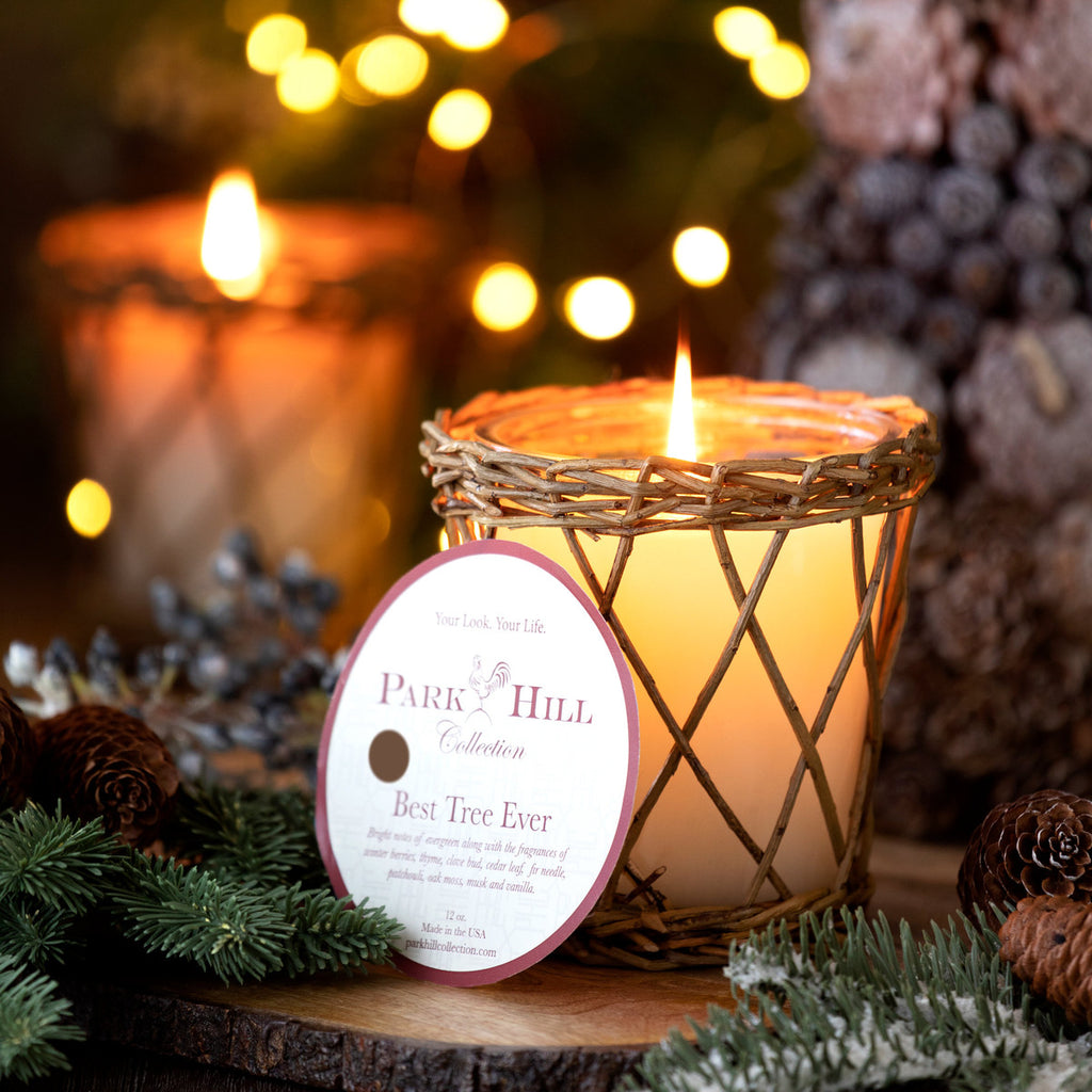 Park Hill Collection Best Tree Ever Candle | Cornell's Country Store