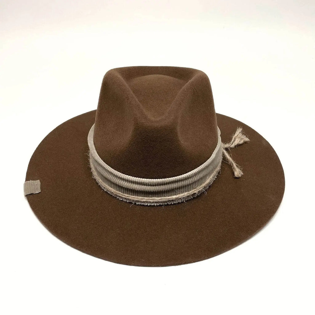 American Hat Makers Wide Brim Fedora Wessex | Cornell's Country Store