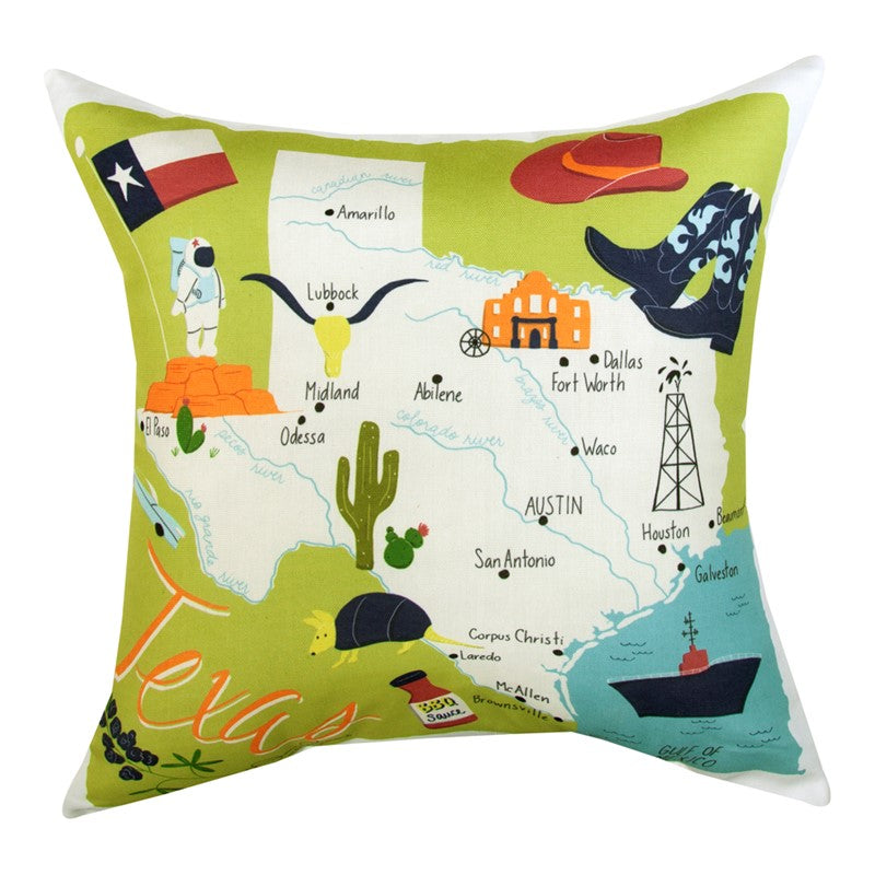 Texas Climaweave Pillow | Cornell's Country Store