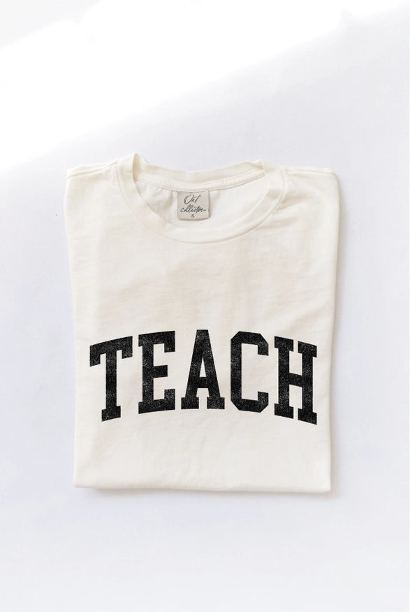 Teach Mineral Washed Graphic Top | Cornell's Country Store