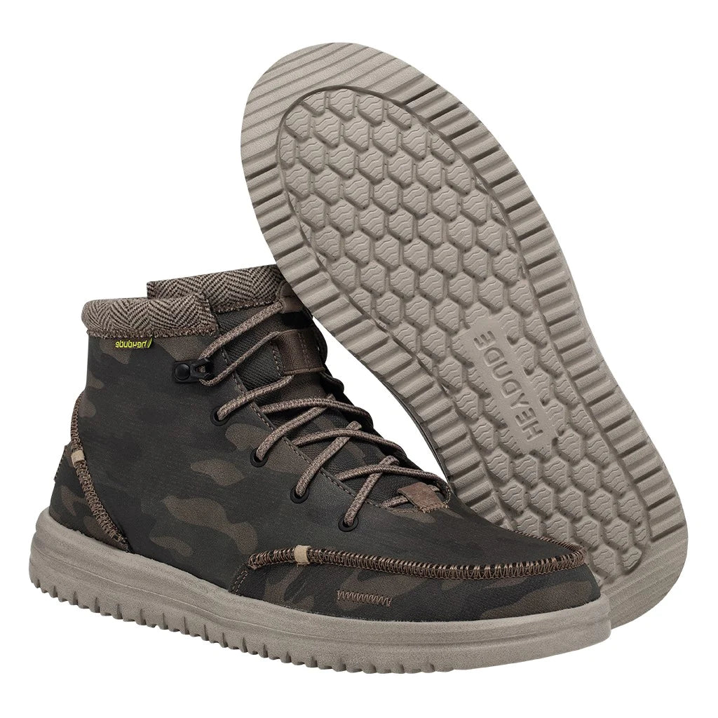 Hey Dude Bradley Camo Woodland Boots | Cornell's Country Store