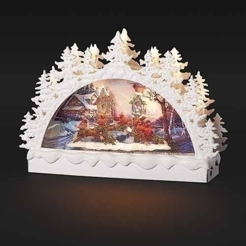 LED Cardinal Snow Globe | Cornell's Country Store
