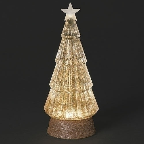 LED Gold Tree Snow Globe | Cornell's Country Store