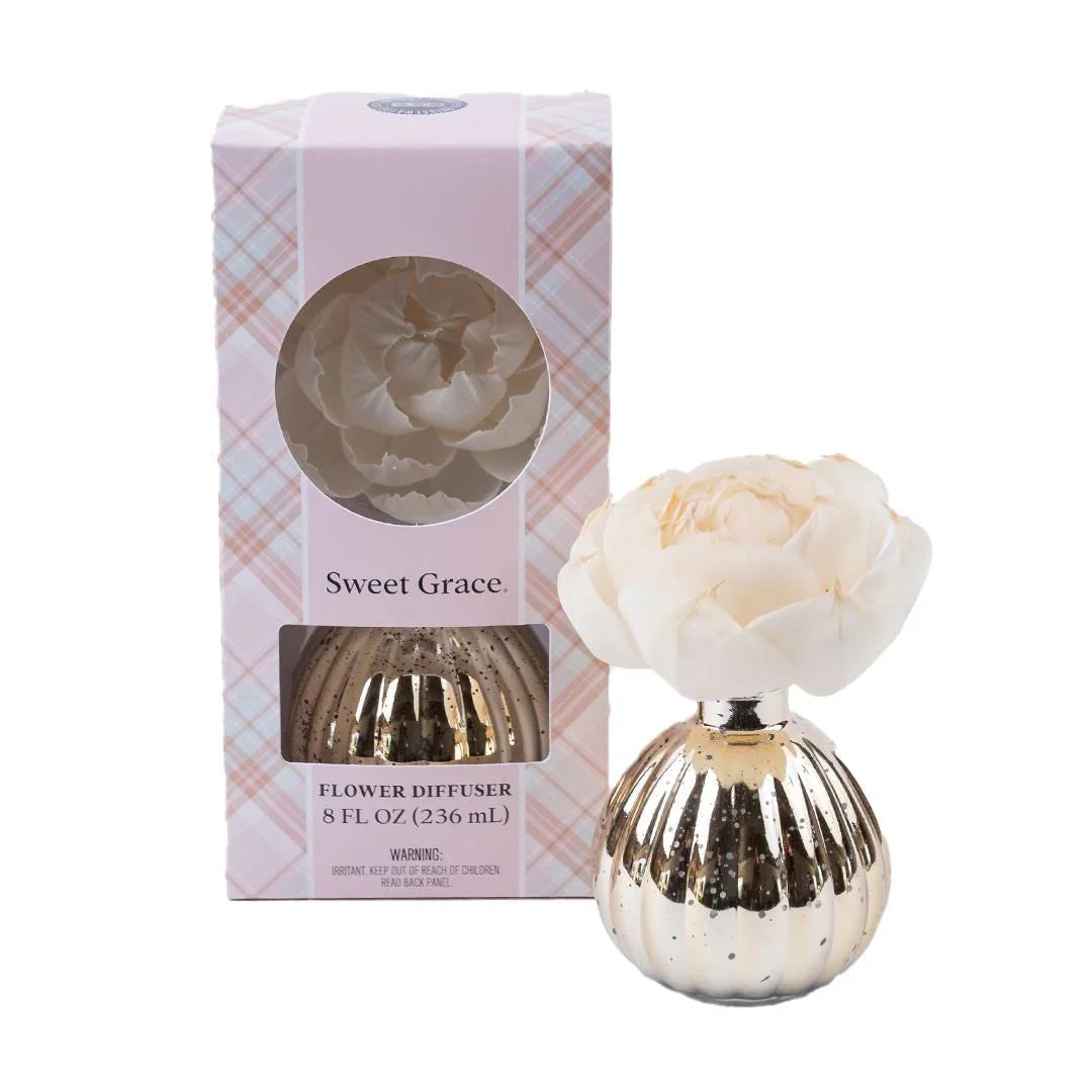 Elegant Sweet Grace Diffuser - Mercury Gold