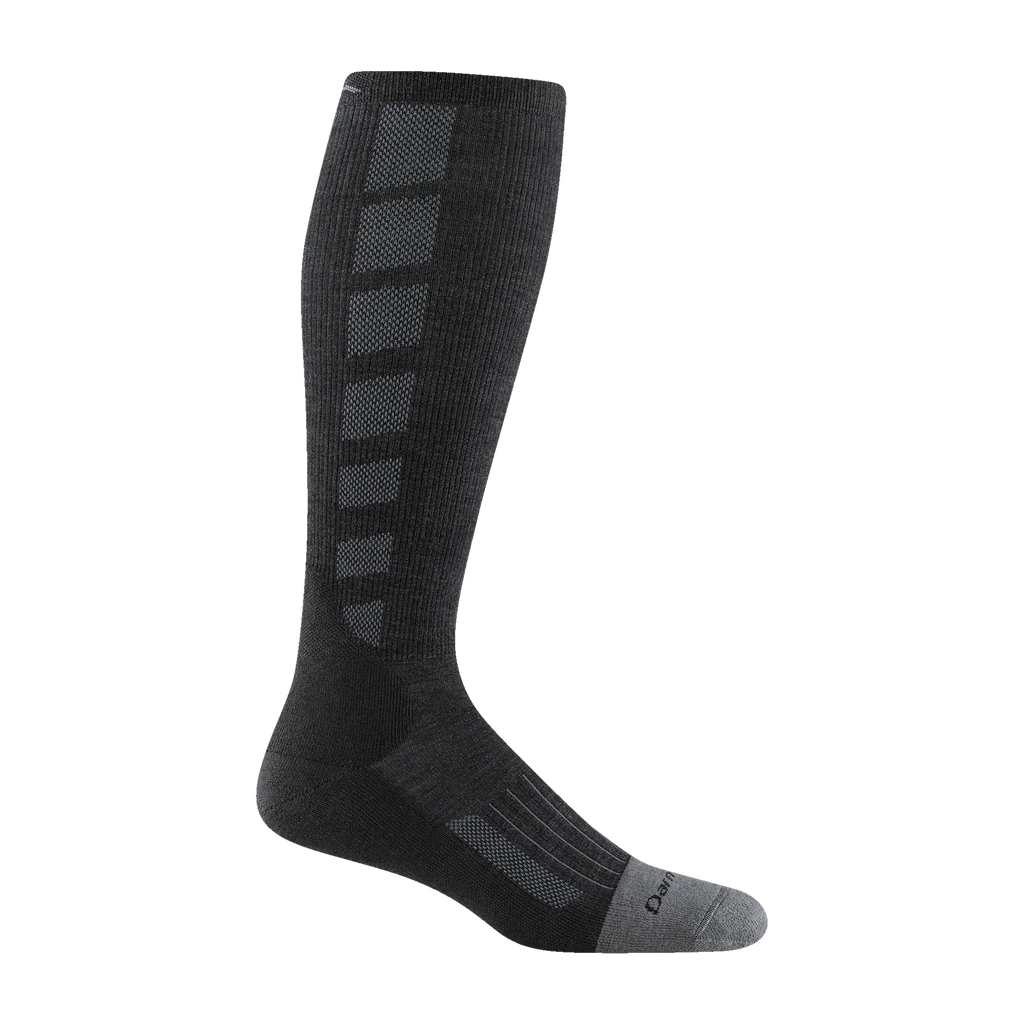 Darn Tough men’s over-the-calf work socks in Merino wool with seamless toe and lifetime guarantee
