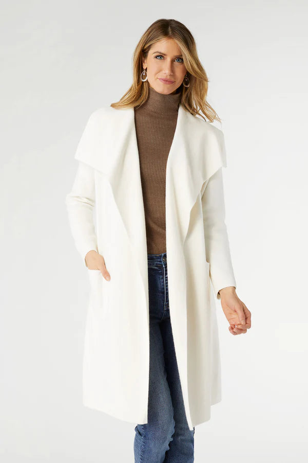 Winter White Heavenly Luxe Long Cardigan | Cornell's Country Store