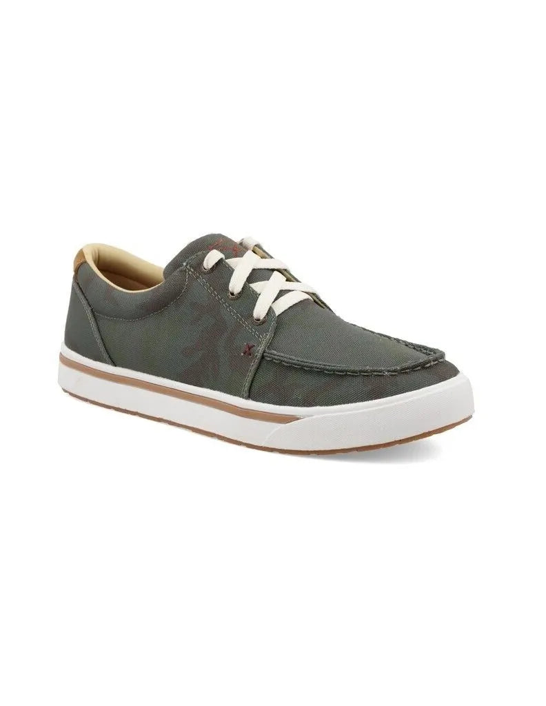 Twisted X Mens Green Camo Kicks Casual Shoes | Cornell's Country Store