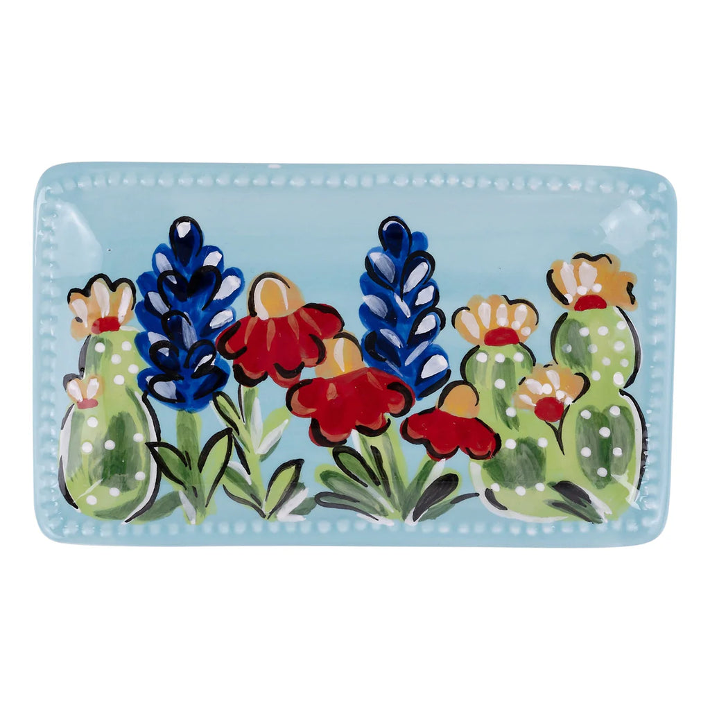 Texas Wildflower Trinket Tray | Cornell's Country Store