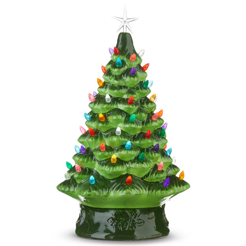 17" Vintage Lighted Tree | Cornell's Country Store