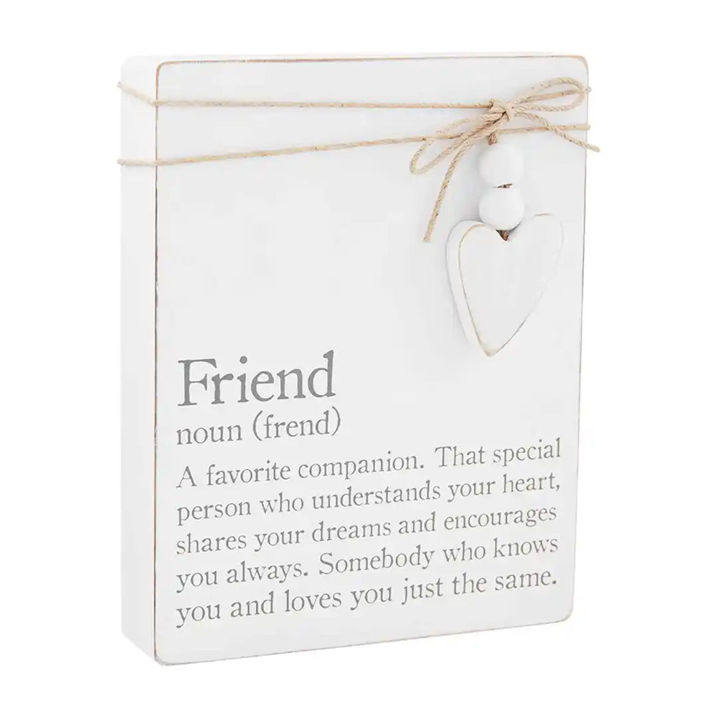 Mud Pie Friend Definition Plaque | Cornell's Country Store