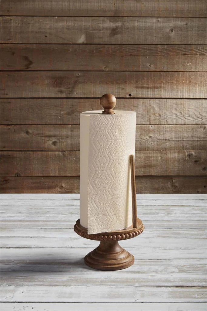 Mud Pie Beaded Paper Towel Holder | Cornell's Country Store