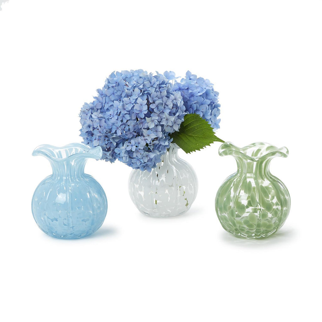 Ruffled Edge Spotted Vase | Cornell's Country Store