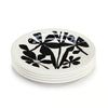 Bold Floral Melamine Appetizer Plates Set