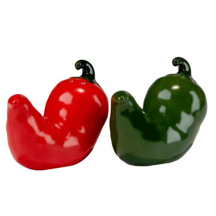 Spice Love 3D Chili Pepper Salt & Pepper | Cornell's Country Store