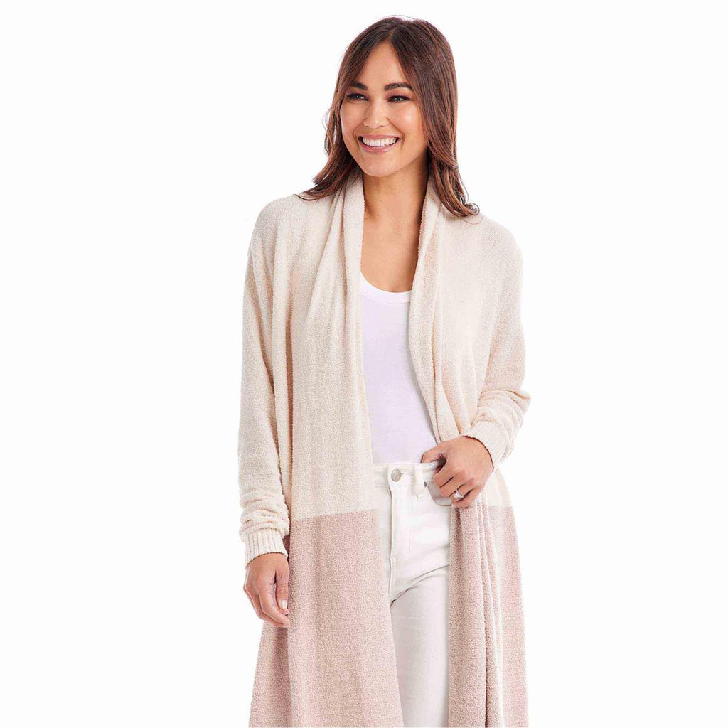 Cream Pip Color Block Cardigan by Mud Pie | Cornell's Country Store