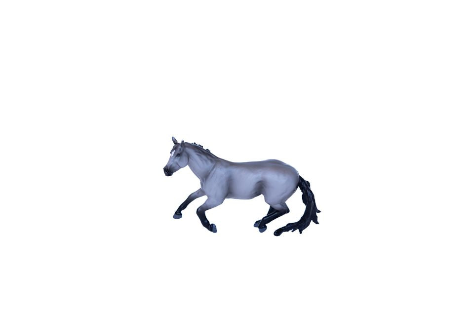 Little Buster Gray Gelding Quarter Horse Toy by Little Buster Toys