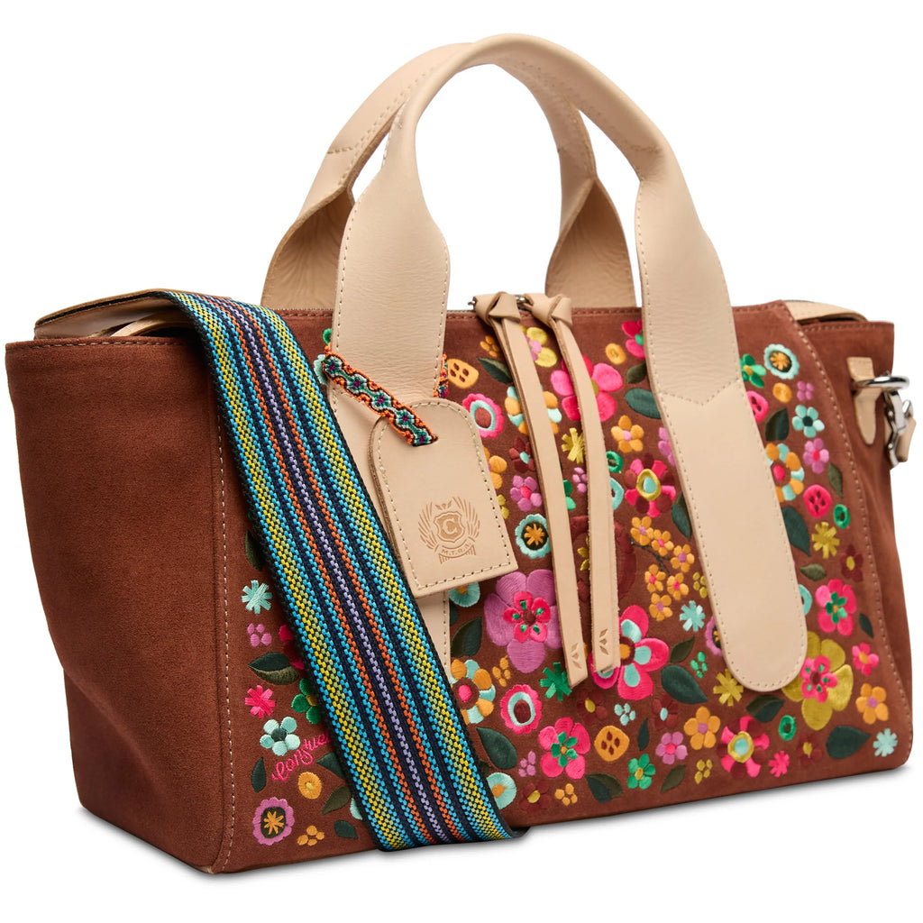 Consuela Sienna City Satchel – new silhouette structured handbag in signature style