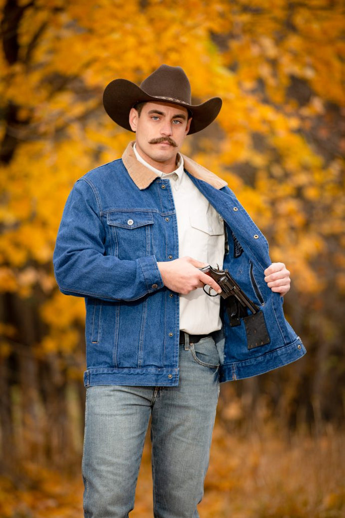Wyoming Traders Denim Concealed Carry Jacket | Cornell's Coutnry Store