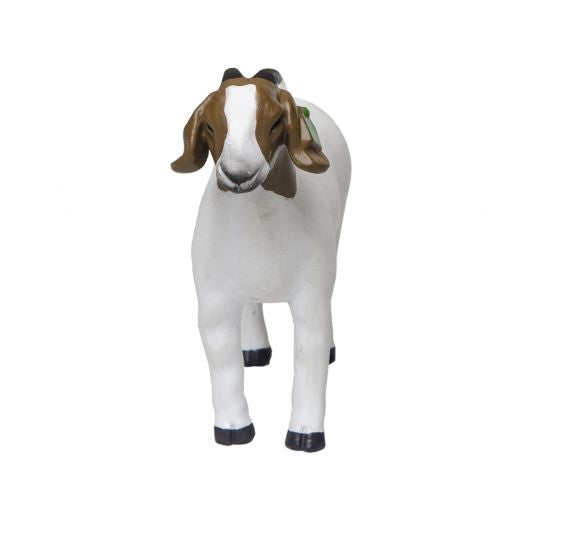 Little Buster Toys Grand Champion Boer Doe toy goat with brown head and white body