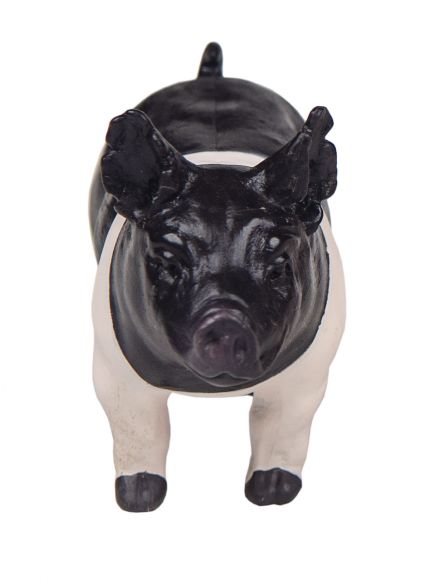 Little Buster Hampshire Show Pig Toy Figure in 1/16 Scale