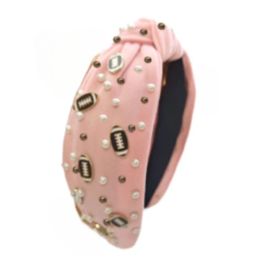 Pink Game Day Charms Headband Amazon.com: Baseball Headband for Women Baseball Accessories  main image 2