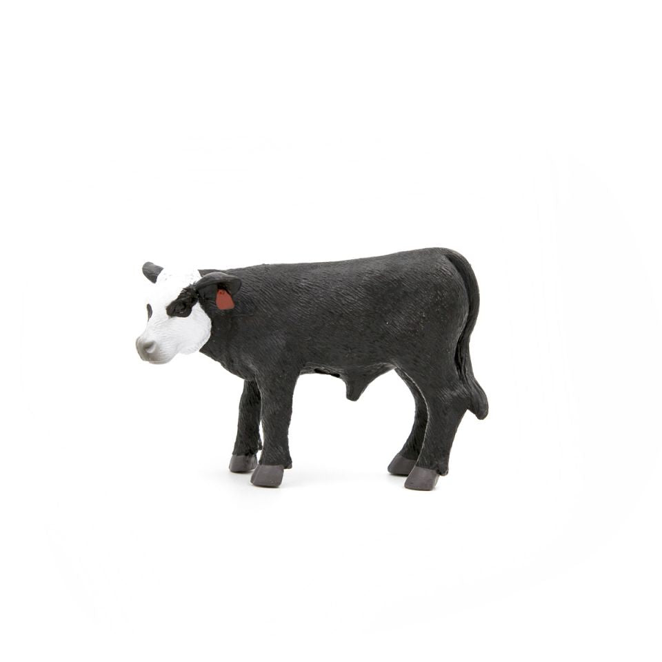Little Buster Black and White Face Calf Toy Figure