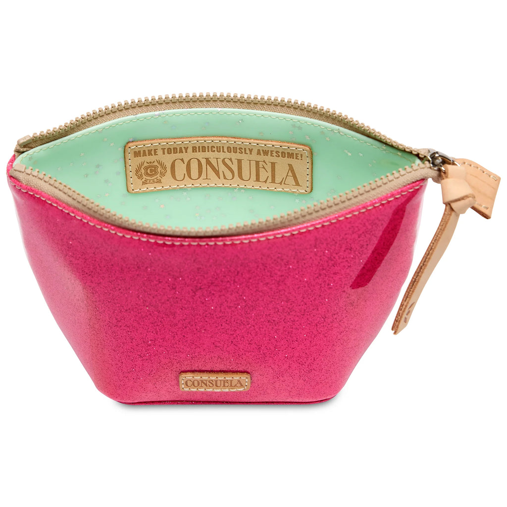 Consuela Ivy Tool Kit Medium – makeup and travel pouch with signature Consuela Ivy pattern