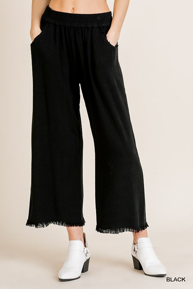 Linen Wide Leg Pants | Cornell's Country Store