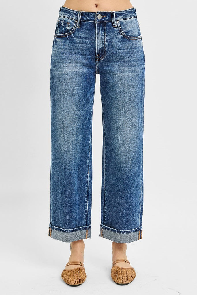 ankle length blue jeans by Risen