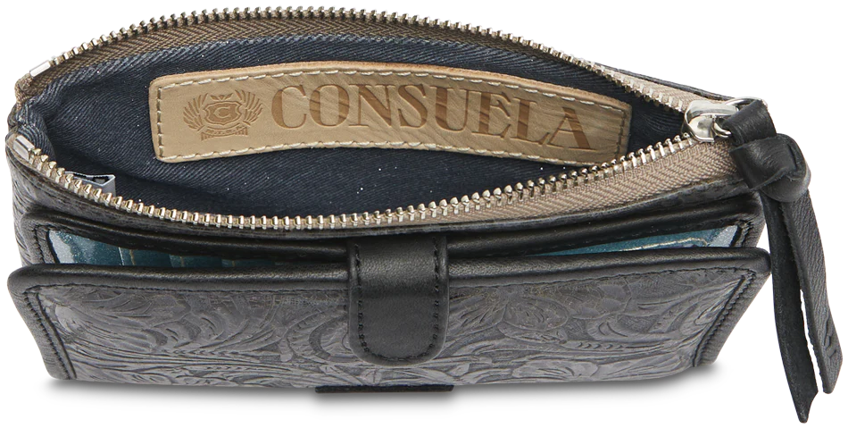 Consuela Slim Wallet - Steely | Cornell's Country Store