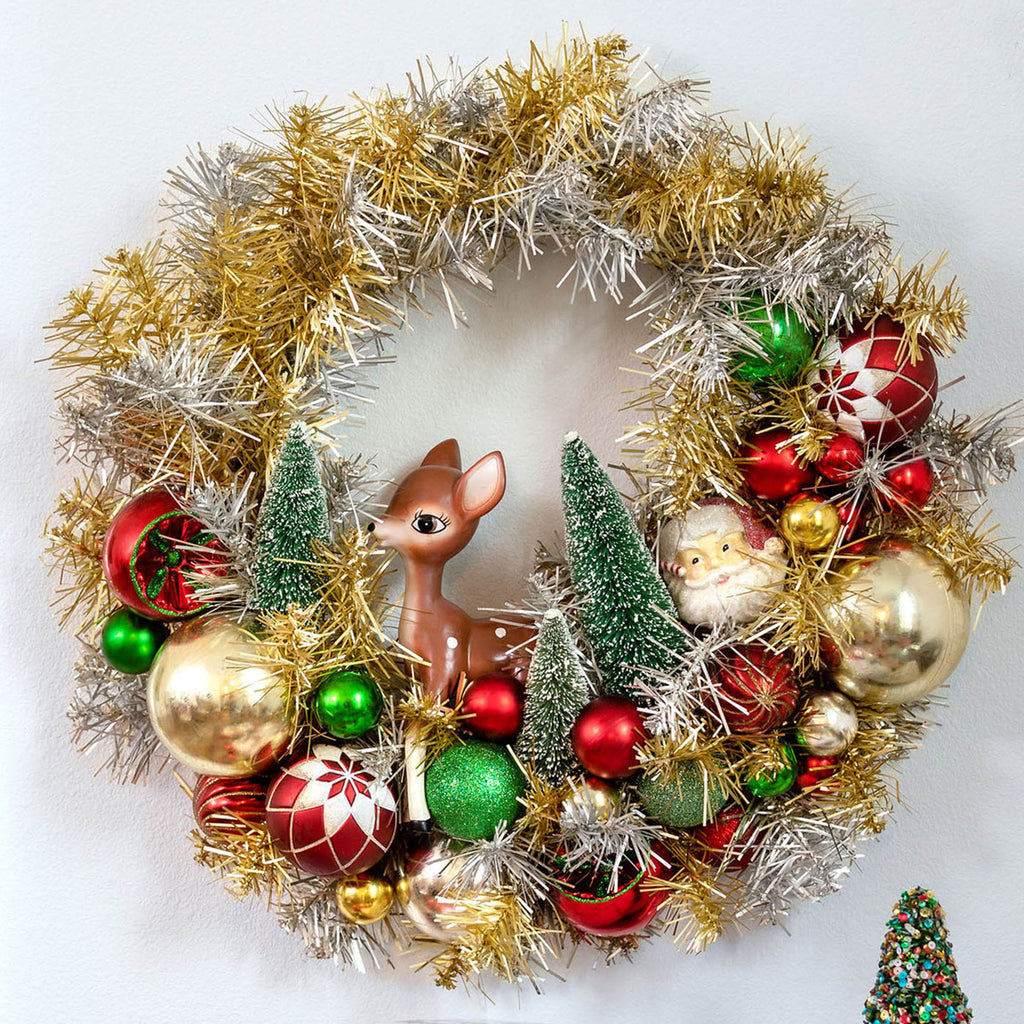 Park Hill Collection Retro Tinsel Wreath | Cornell's Country Store