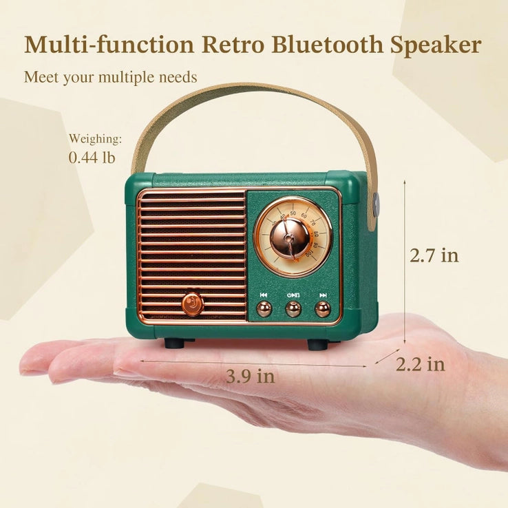 Retro Mini Bluetooth Speaker | Cornell's Country Store