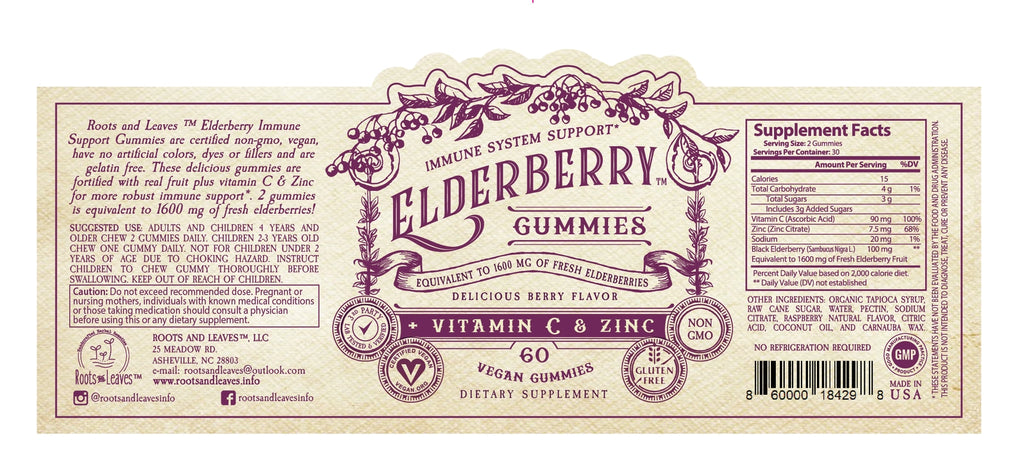 Elderberry Gummies | Cornell's Country Store