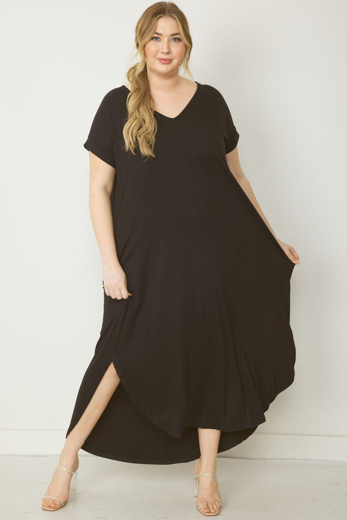 On The Go V-Neck Maxi Dress | Cornell's Country Store