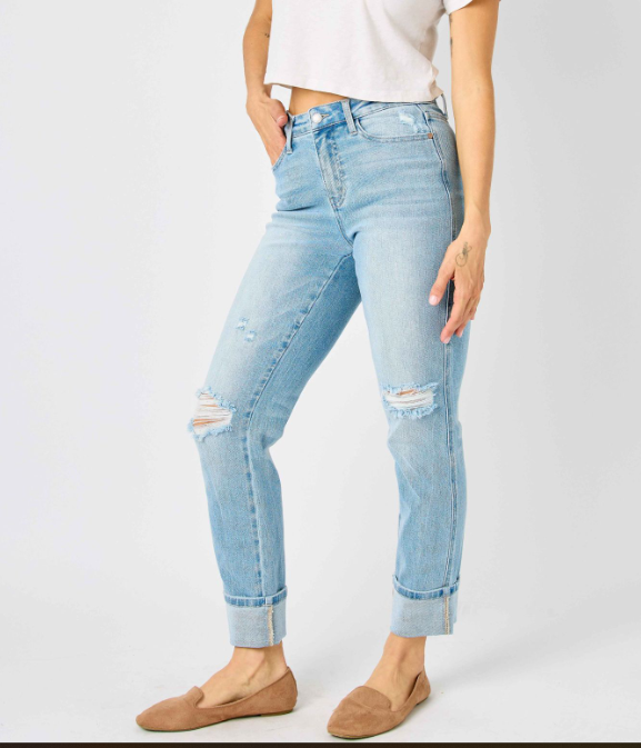 Judy Blue Americana Cuff Jean | Cornell's Country Store