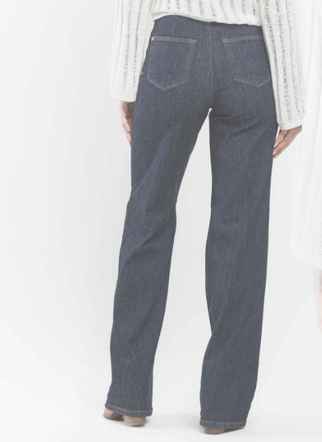 Judy Blue Hi Waist From Seam Wide Leg Jeans | Cornell's Country Store