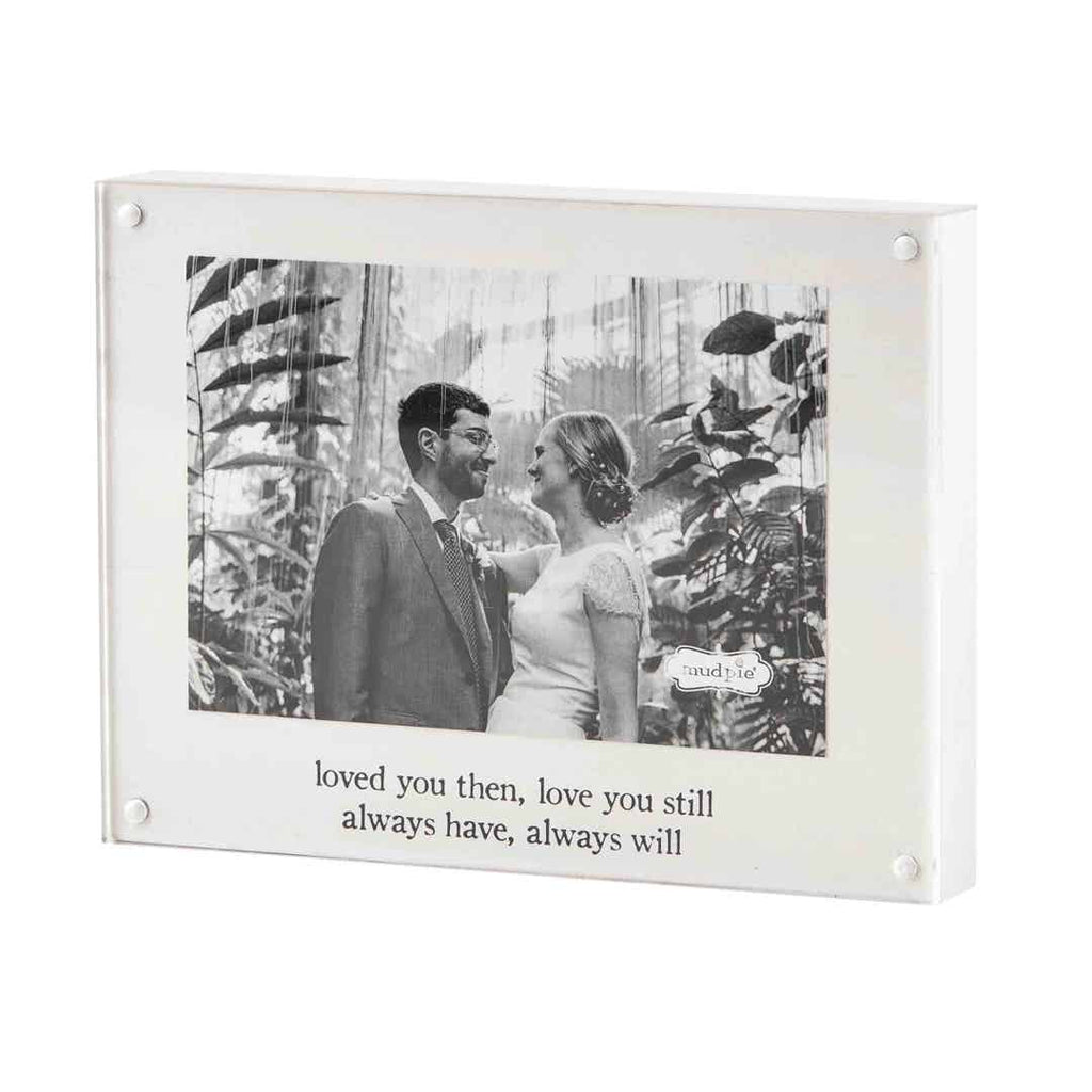 Mud Pie Loved You Then Frame | Cornell's Country Store