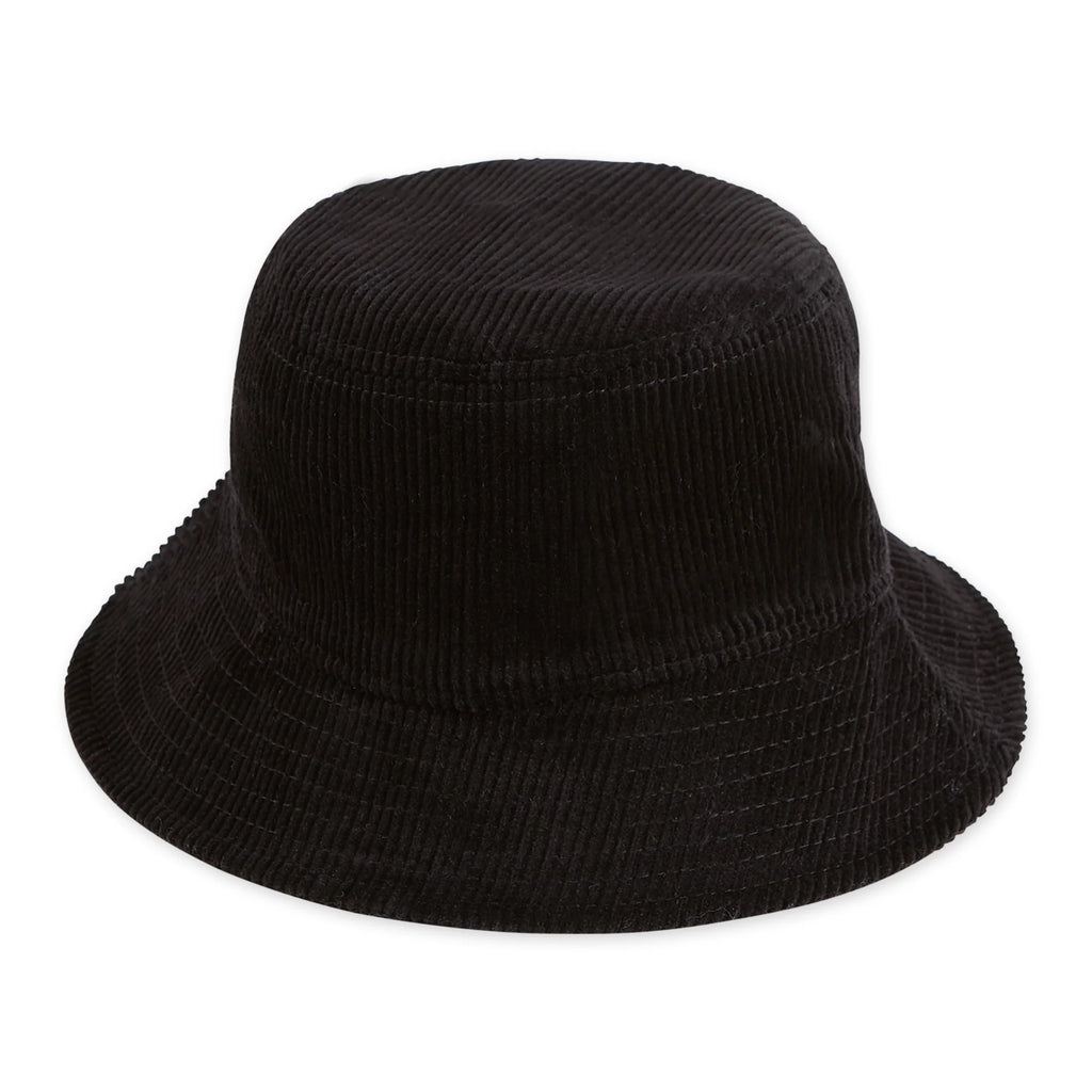 Corduroy Bucket Hat - Black | Cornell's Country Store