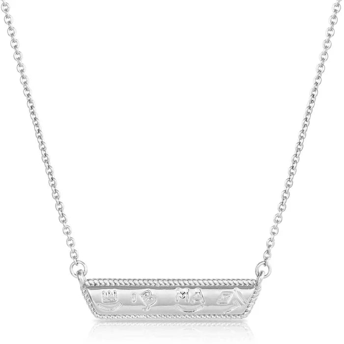 High Noon Cobblestone Bar Necklace NC5481 | Cornell's Country Store