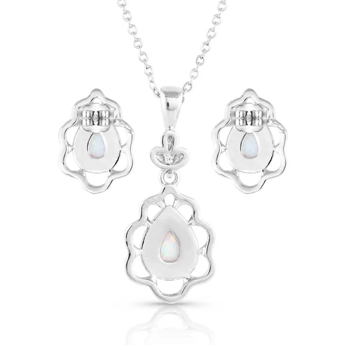 Mystic Snowdrop Opal Jewelry Set JS5349 | Cornell's Country Store