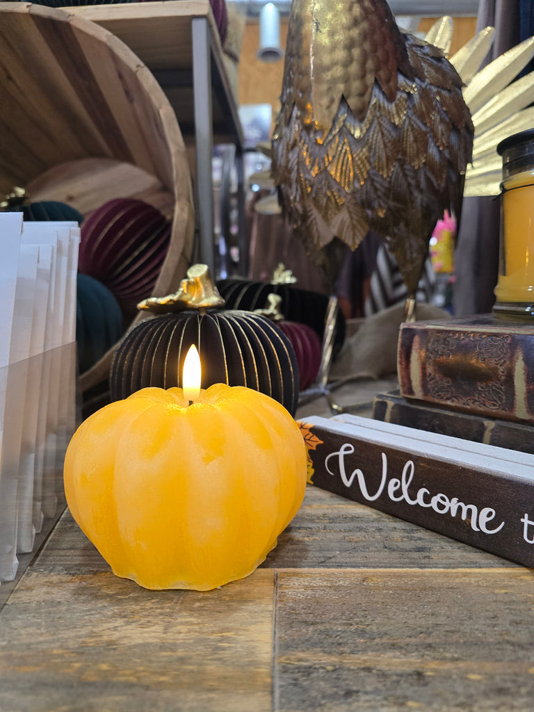 LED Flameless Pumpkin Candle